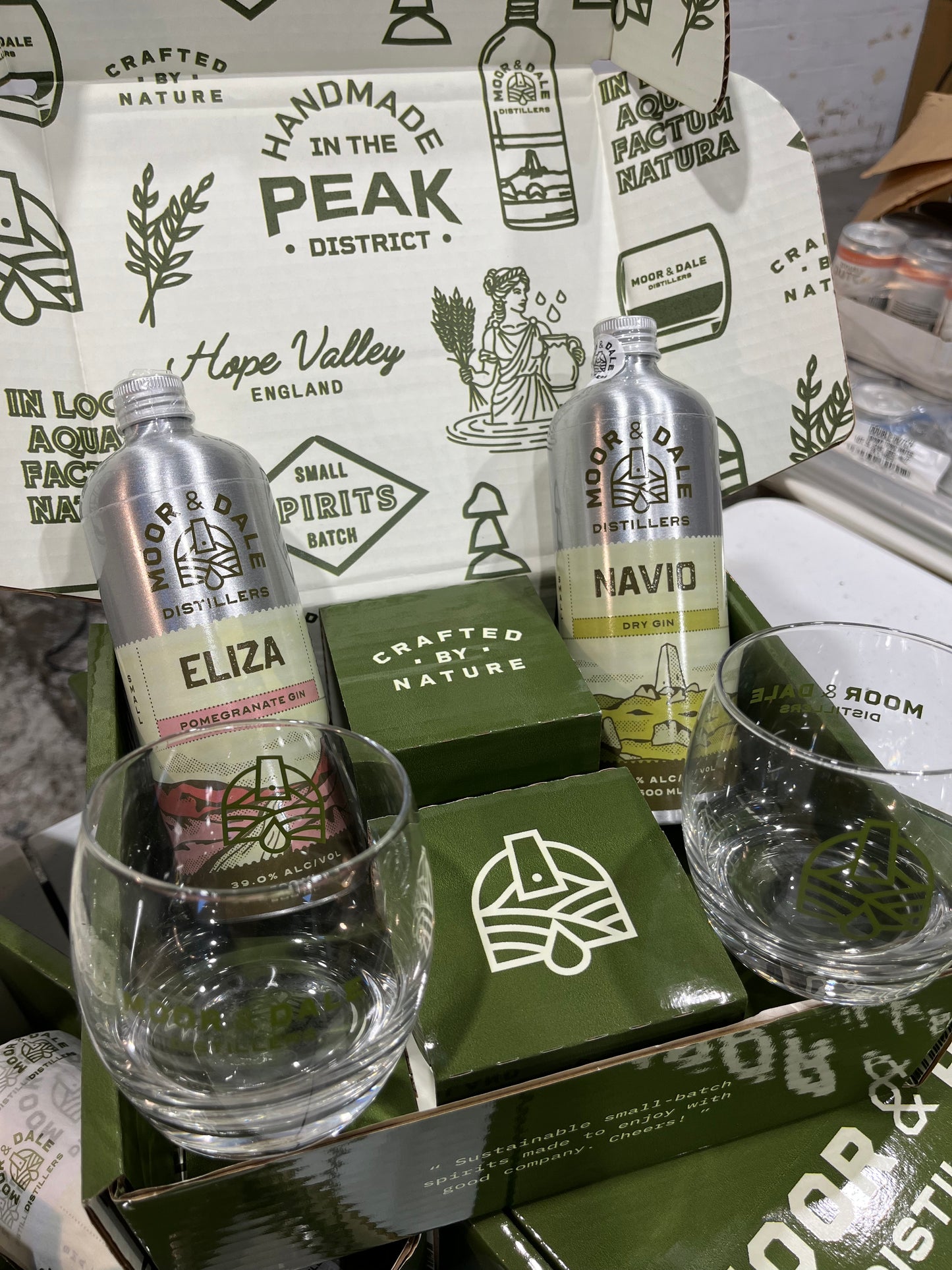 Gift Box - 2 Gins & 2 Moor And Dale Tumblers