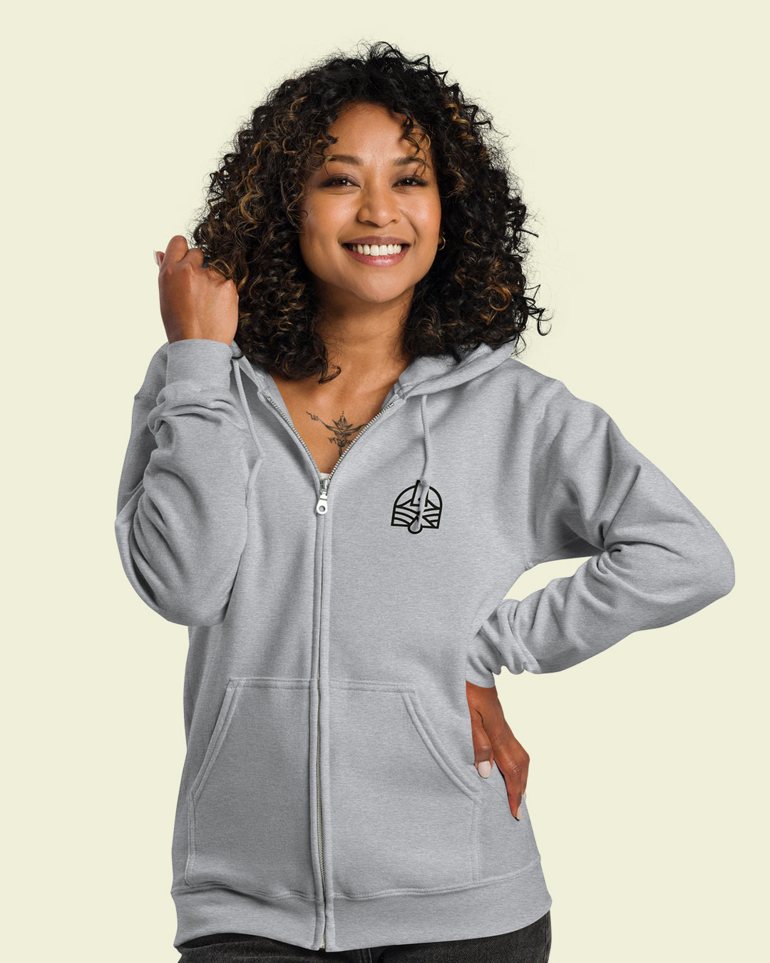 Moor & Dale Zip Hoodie